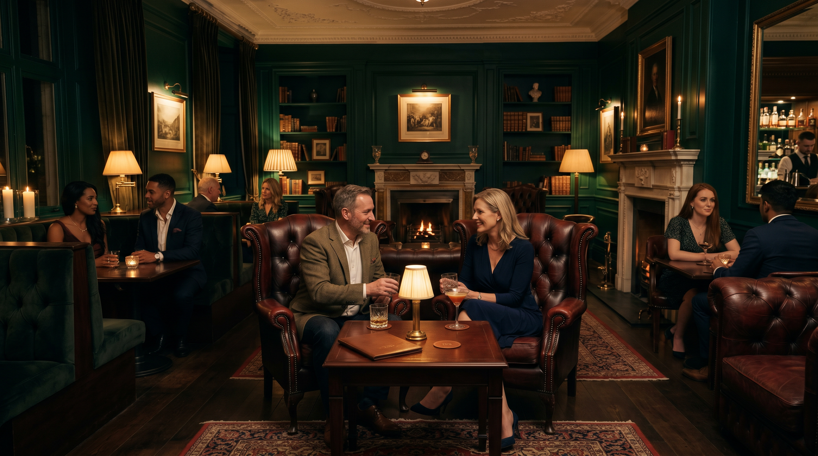 Exclusive members club evening